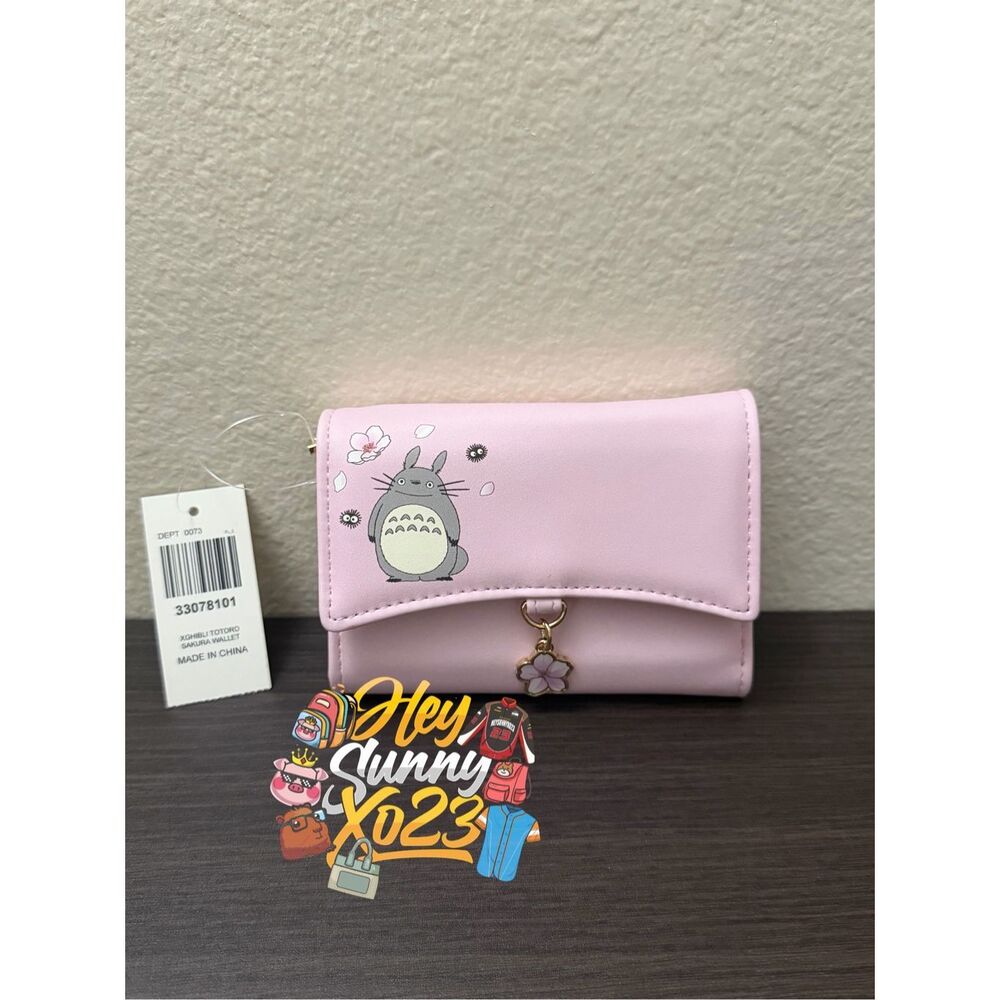 Studio Ghibli My Neighbor Totoro Cherry Blossom Wallet
